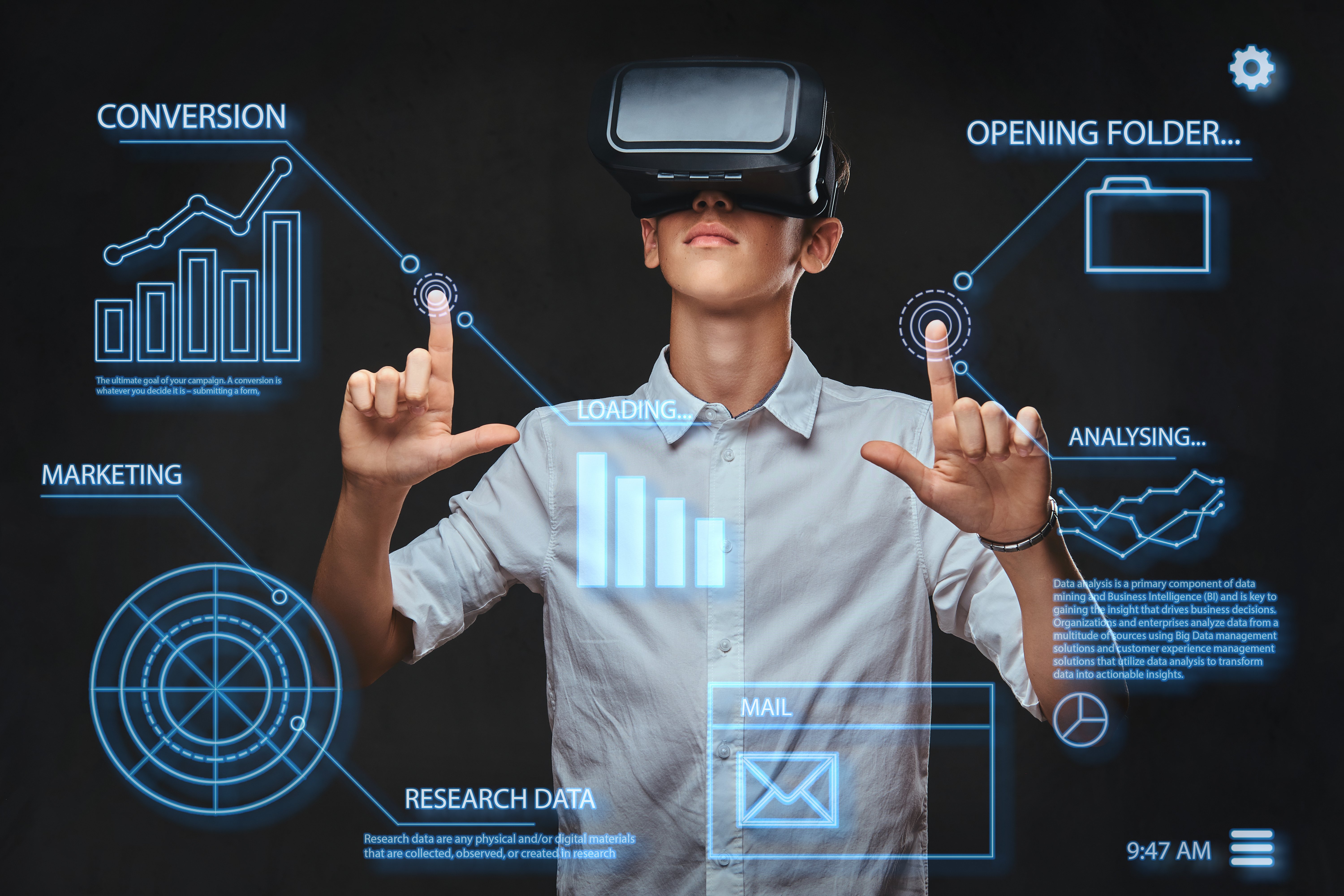 teenager-dressed-white-t-shirt-using-virtual-reality-glasses-with-graph-charts-numbers-lines-technology-concept